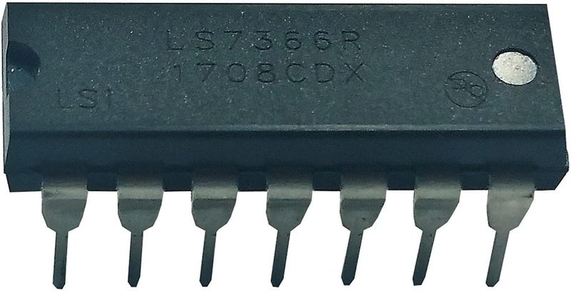 initeq Store ] LSI 7366R LS7366R LS7366 Quadrature Encoder Counter DIP IC (2 Pack) - Image 2